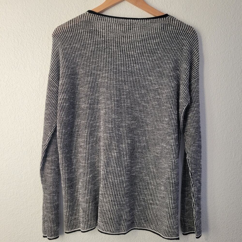 Eileen Fisher Organic Linen and Cotton Boatneck Pullover Sweater / Top Size XS - Picture 6 of 6